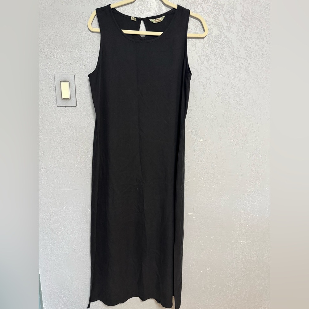 Tommy Bahama Classic Black Silk maxi dress